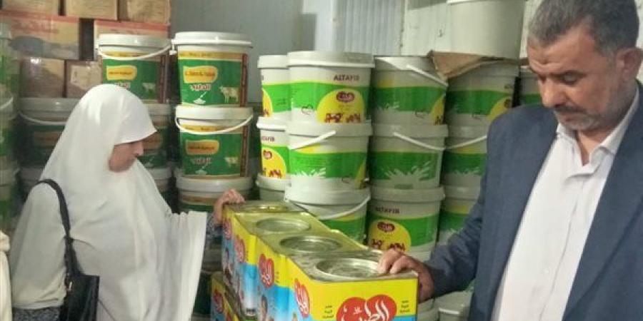 ضبط 4 أطنان سمن وزيوت مجهولة المصدر بالإبراهيمية