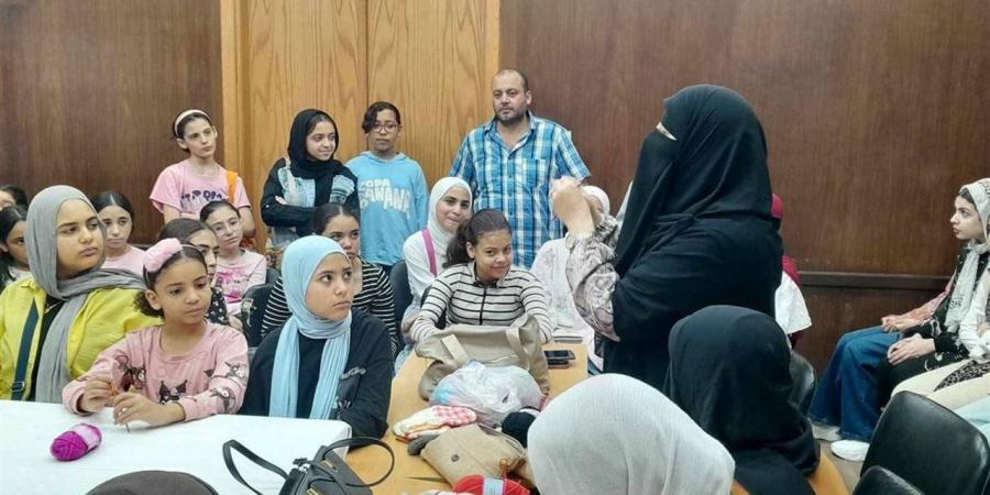 الورش الفنية تتصدر فعاليات وأنشطة قصور الثقافة في الغربية