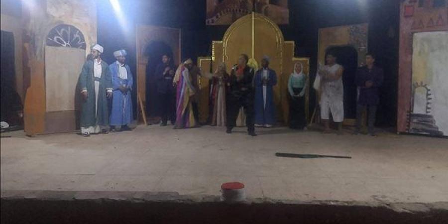 انطلاق أولى ليالي العرض المسرحي "من قتل البشتيلي" بقصر ثقافة مغاغة