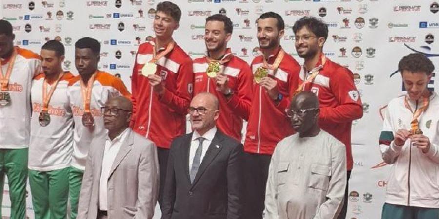 مصر ترفع رصيدها إلى 16 ميدالية بعد تتويجها بثلاث ذهبيات بالفرق في بطولة أفريقيا للسلاح