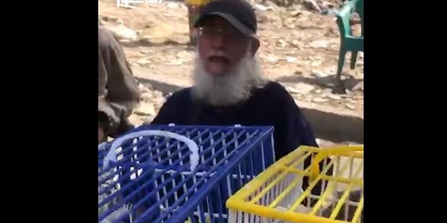 عشان محدش يضحك عليك.. تعرف على نصائح شيخ بائعي العصافير بسوق الجمعة (فيديو)