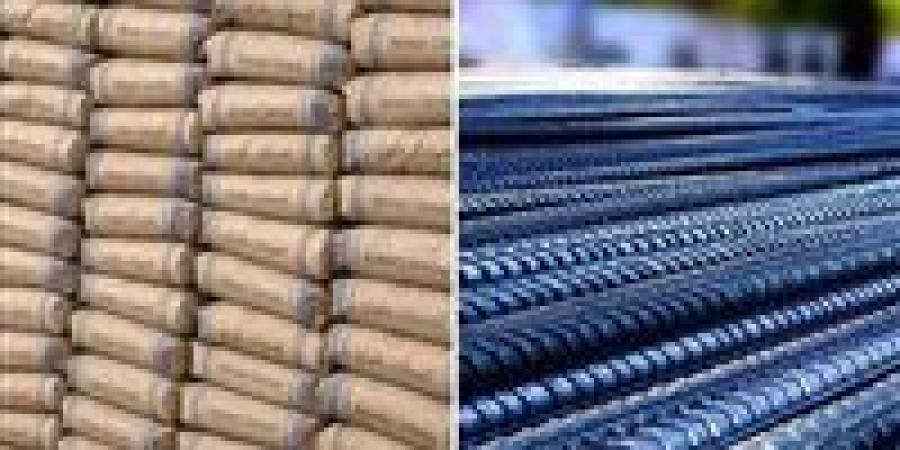 مفاجآت بأسواق البناء.. أسعار الحديد والأسمنت اليوم