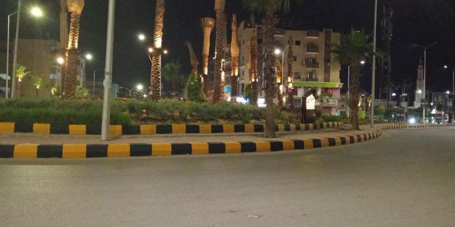 رئيس جهاز بني سويف الجديدة يتابع أعمال التشجير وتطوير الطرق (صور)