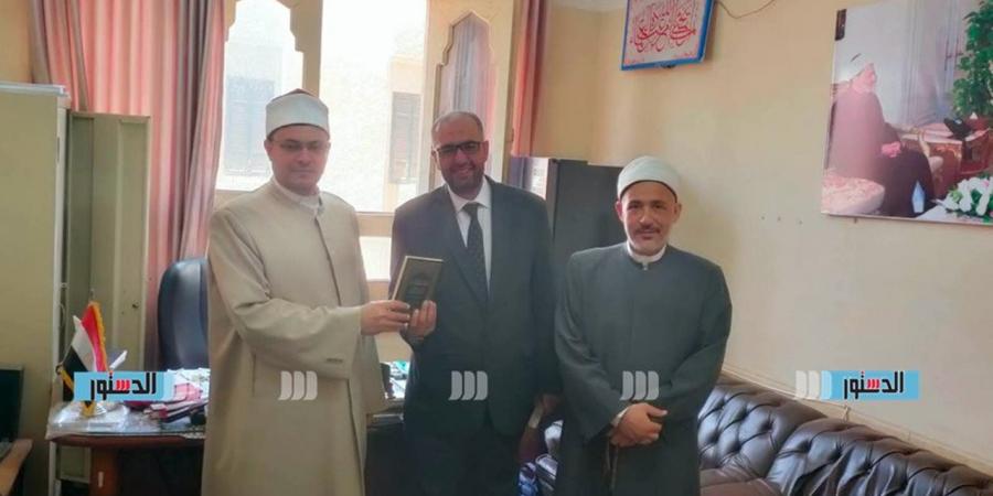 رئيس محكمة شؤون الأسرة بكفر الشيخ يزور منطقة الوعظ