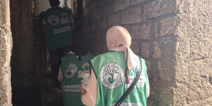 عضو بالتحالف الوطني تنفذ أنشطة غذائية وتوعوية بقرى زاوية غزال في البحيرة