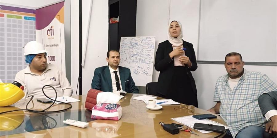 مديرية العمل ببني سويف تنظم ندوة توعوية بعنوان "نحو بيئة عمل آمنة مستقرة"