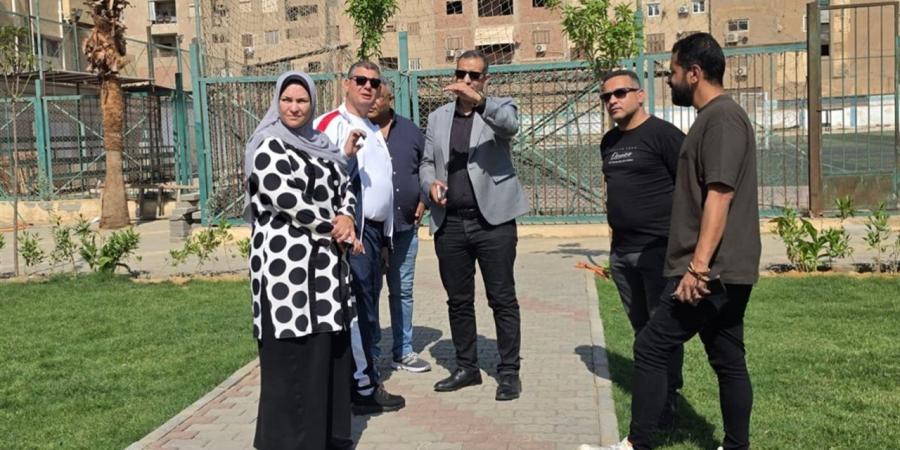 وكيل "رياضة القليوبية" يتفقد أعمال تطوير مركز التنمية الشبابية بقليوب