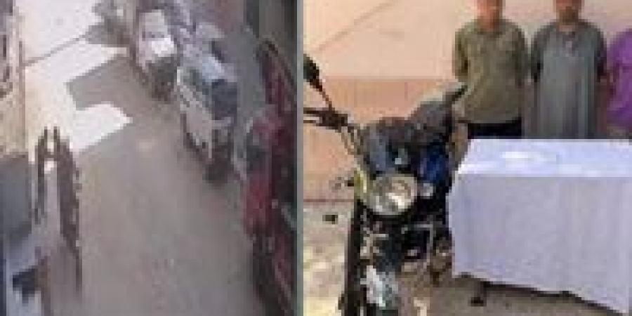 سقوط المتهمين بخطف سلسة ذهبية من سيدة وسحلها في الجيزة
