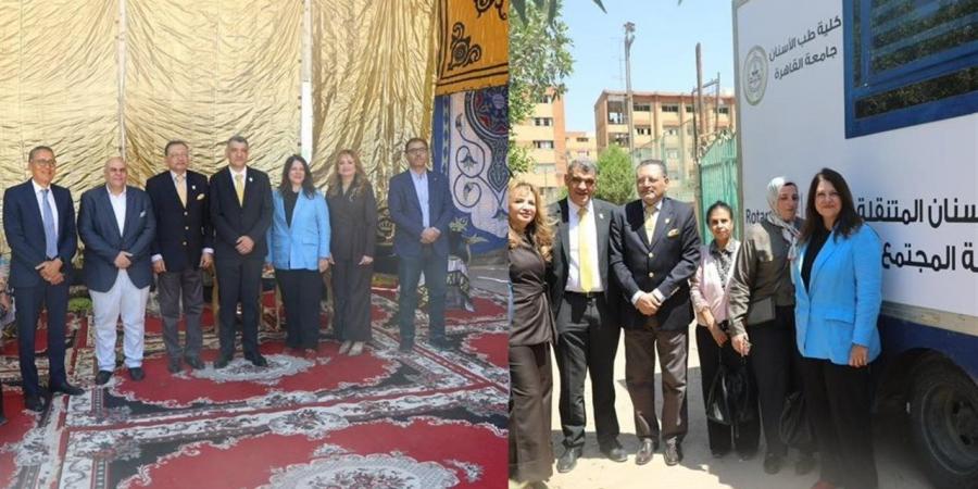 929 مستفيدًا من خدمات قافلة جامعة القاهرة الطبية الشاملة بمنشأة ناصر