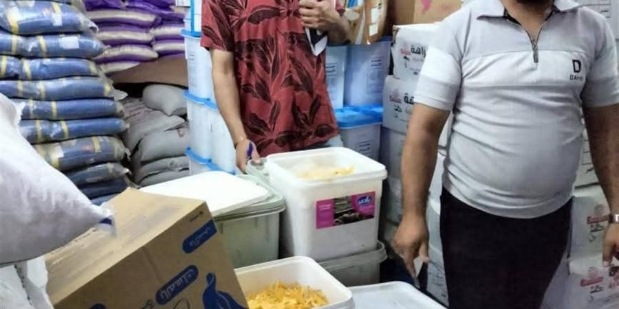 ضبط 1.5 طن جبن رومى غير صالح للاستهلاك الآدمى في القليوبية