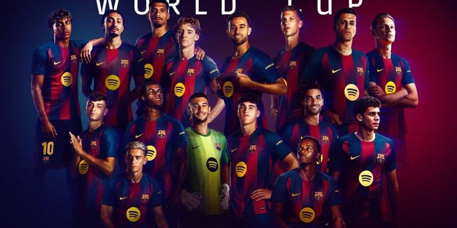 برشلونة يدعم حمزة عبد الكريم وزملائه قبل انطلاق كأس العالم