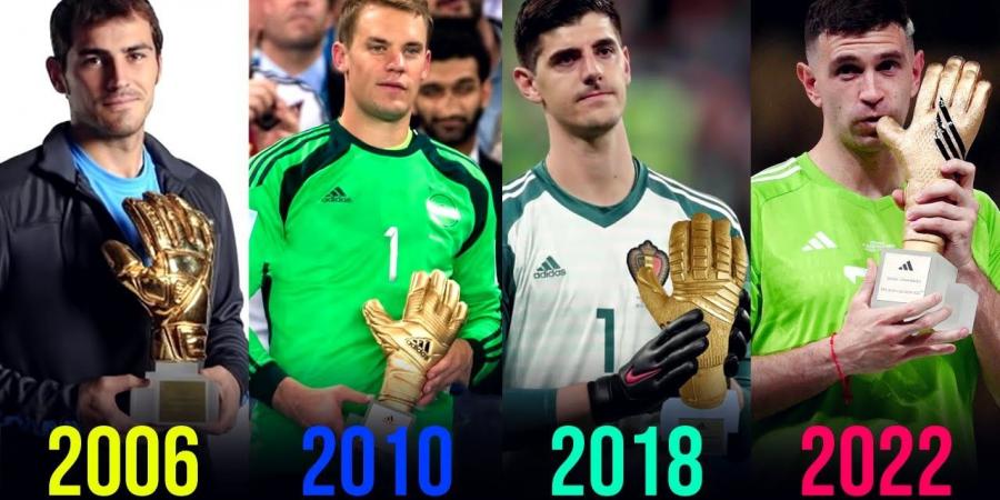 قبل انطلاق كأس العالم 2026.. قائمة الفائزين بجائزة القفاز الذهبي في المونديال