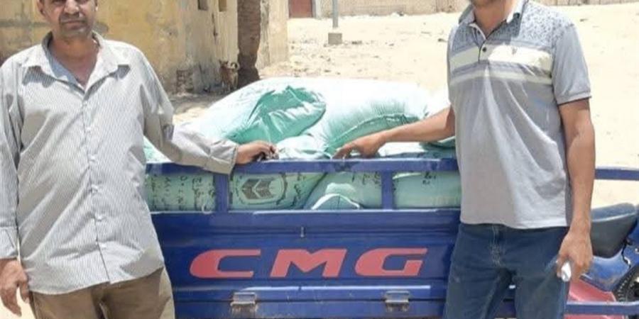 ضبط 1000 لتر سولار و33 أكنان قمح خلال حملة تموينية في البحيرة