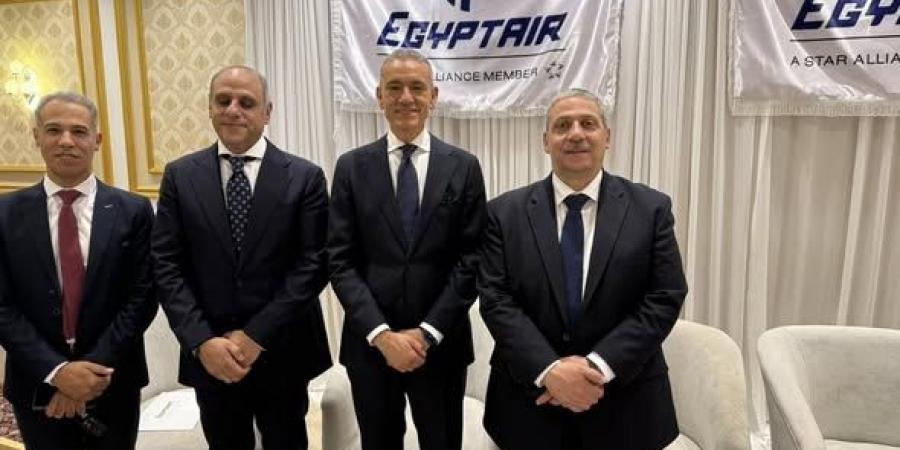 «مصر للطيران» تحتفي بنجاح موسم الحج 2026 في جدة (صور)