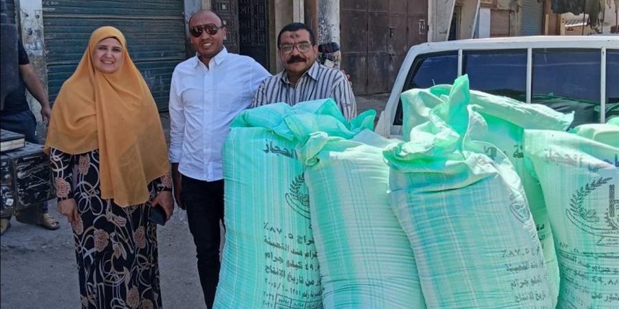 ضربات رقابية حاسمة.. ضبط سلع منتهية ومجهولة المصدر ببني سويف