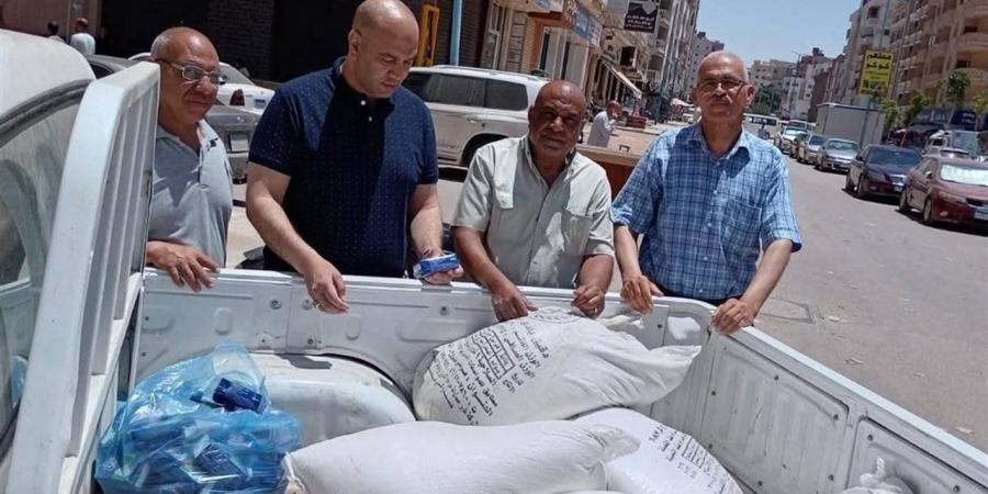 رفع 270 حالة إشغال خلال حملة مكبرة بشوارع دمنهور