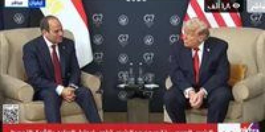 الرئيس السيسي: نقدر الدعم الأمريكي المقدم إلى مصر