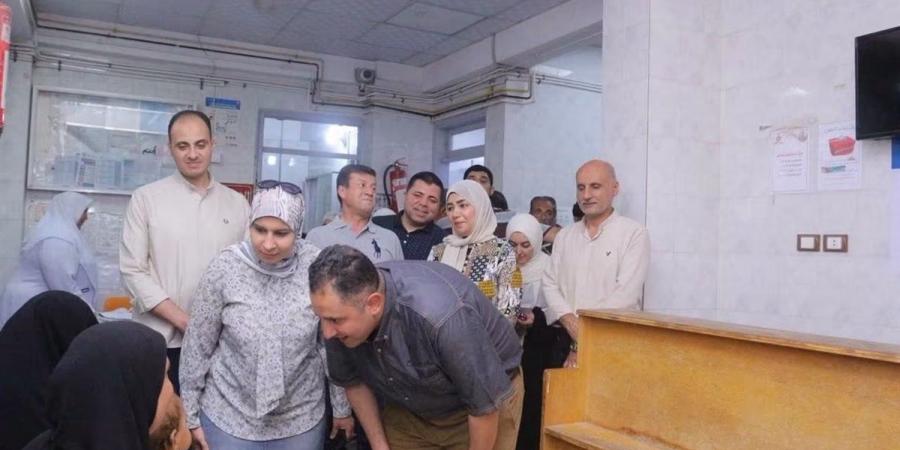 محافظ دمياط يتفقد مدينة الروضة في جولة ميدانية