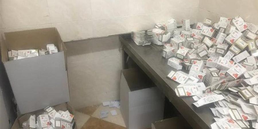 مباحث التموين تُداهما مصنعا غير مرخص لتصنيع أدوية الأطفال في الغربية