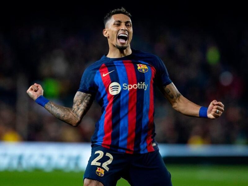 برشلونة يتفوق على أتلتيك بيلباو بهدف رافينيا وظهور أول مرتقب لحمزة عبد الكريم