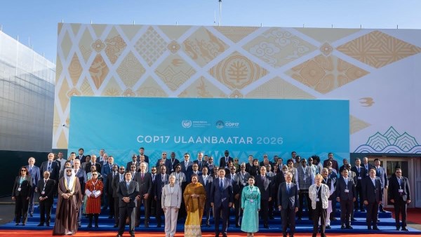 رئيس بحوث الصحراء يشارك في اجتماعات اتفاقية الأمم المتحدة لمكافحة التصحر في منغوليا