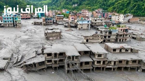 فرنسا تعلن عن فقدان أربعة من مواطنيها نتيجة فيضانات نيبال