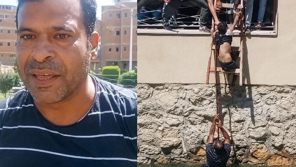 شاب ينقذ طفلًا من الغرق في ترعة السويس والأهالي يطالبون بتكريمه