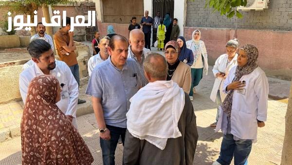 نائب وزير الصحة يقوم بزيارة منشآت المنيا الصحية ويعزز تحسين الخدمات وتسهيل الإجراءات للمواطنين