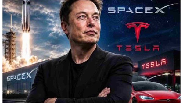 إيلون ماسك يكشف عن خطط طموحة لدمج تكنولوجيا SpaceX في سيارات Tesla