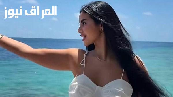 منة عرفة تثير الجدل بفستان أبيض جريء