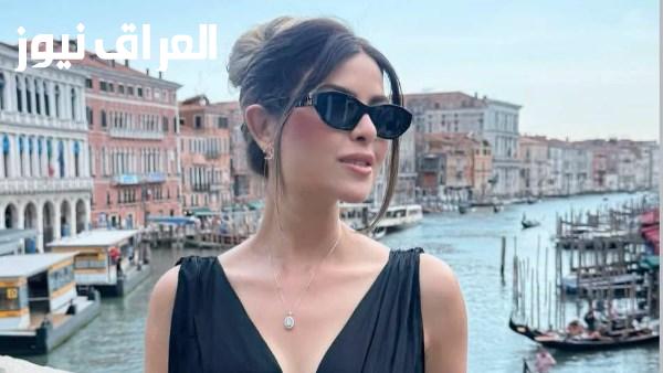 ميرنا جميل تتألق بإطلالة ملفتة بالأسود القصير