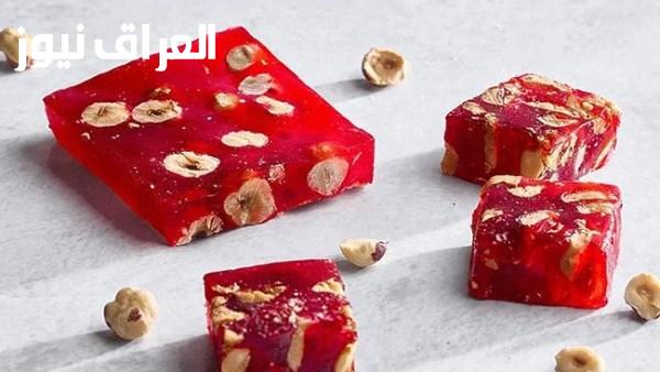 طريقة تحضير الملبن الأحمر بالمكسرات المغلف بقمر الدين