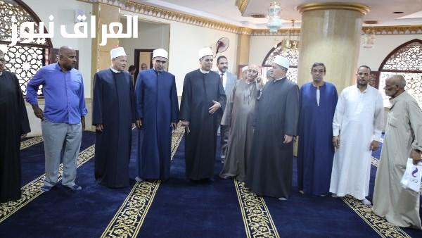 المشرف على الأروقة ومدير الجامعة الأزهر يزوران مجمع الحصة في القليوبية استعدادا للافتتاح
