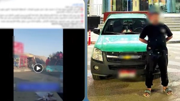 سائق ربع نقل يعاقب بسبب السماح للأطفال بالجلوس في الصندوق الخلفي