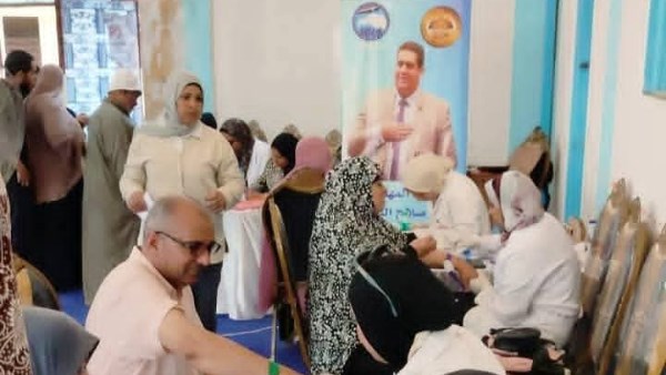 قافلة طبية لمستقبل وطن في كفر البطيخ تخدم 500 مواطن