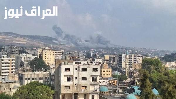 غارات جوية إسرائيلية تستهدف النبطية وحاريص وحداثا في لبنان