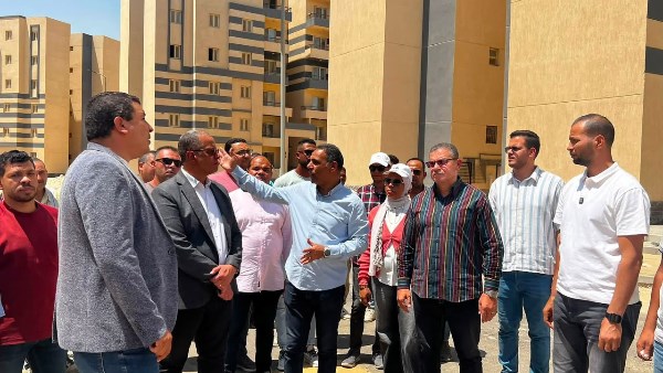 وزيرة الإسكان تراقب تقدم تنفيذ المشاريع السكنية في بورسعيد ومدينة 15 مايو والعبور