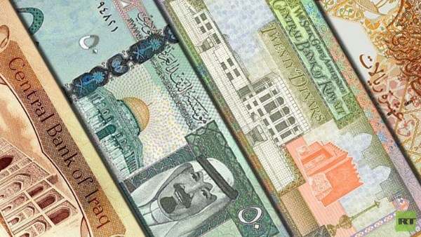 أسعار الدينار الكويتي والريال السعودي والدرهم الإماراتي ليوم الإثنين