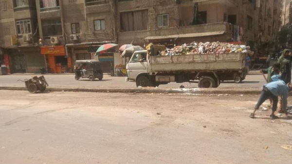 استجابة لشكاوى المواطنين حملات موسعة لإزالة الإشغالات في بولاق الدكرور