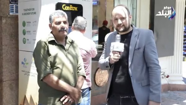 إطلاق ماكينات إعادة التدوير في حي الدقي وتجربة التشغيل الأولية