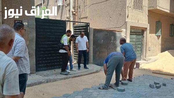 استمرار جهود تطوير ورفع كفاءة شارع الفتح بالعجوزة
