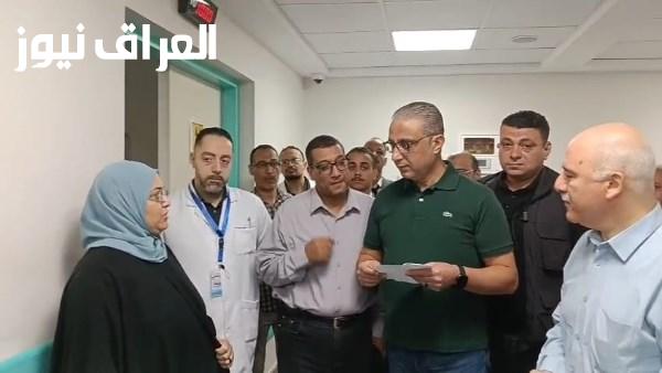 محافظ الجيزة يقوم بجولة تفقدية في مستشفى بولاق الدكرور النموذجي لتقييم جودة الخدمات الطبية