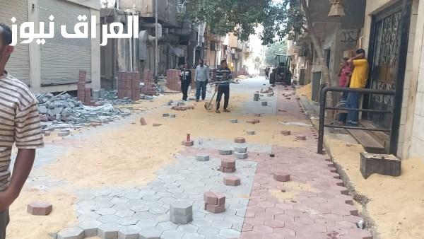 استمرار تطوير ورفع كفاءة شارع الفتح بالعجوزة