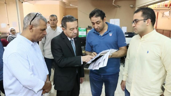محافظ المنوفية يقوم بجولة تفقدية للمركز التكنولوجي في مدينة شبين الكوم