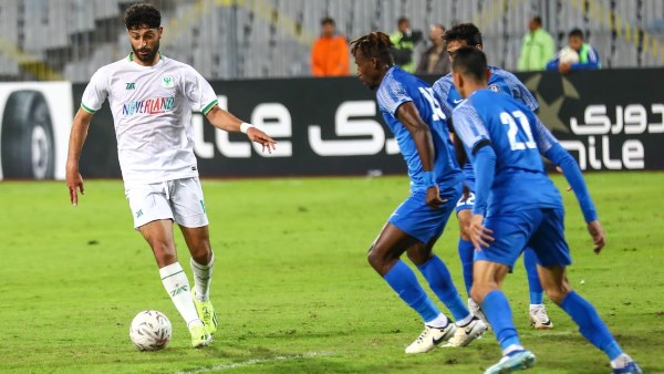 الشوط الأول ينتهي بلا أهداف في مواجهة المصري وسموحة بالدوري