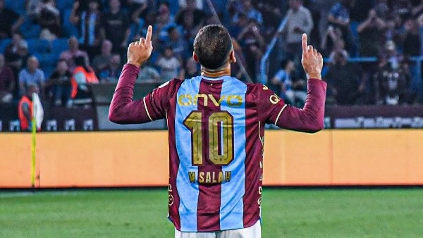 محمد صلاح يسجل الهدف الثاني لطرابزون سبور في مرمى باشاك شهير