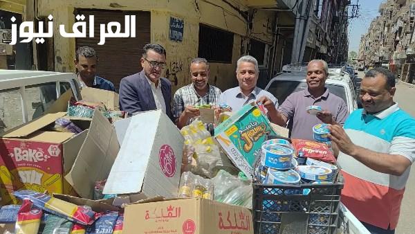 ضبط أكثر من 6500 عبوة سلع غذائية منتهية الصلاحية في بندر الأقصر من قبل تموين الأقصر