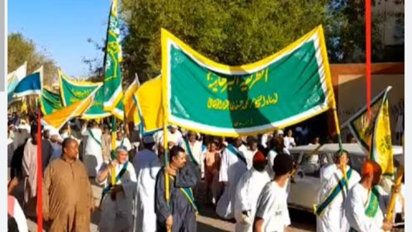 تجهيز مواقع احتفال ذكرى المولد النبوي الشريف في أسوان
