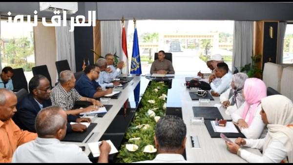 محافظ أسوان يؤكد أهمية الخطط المدروسة لمواجهة التحديات وتحسين جودة الحياة للمواطنين