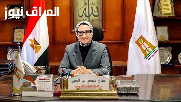 محافظ الوادي الجديد يعلن صرف 11.2 مليون جنيه منحة المولد النبوي الشريف للعمالة غير المنتظمة
